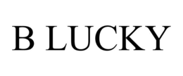 B LUCKY trademark