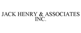 JACK HENRY & ASSOCIATES INC. trademark