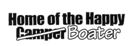 HOME OF THE HAPPY CAMPER BOATER trademark