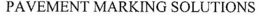 PAVEMENT MARKING SOLUTIONS trademark