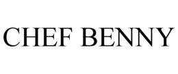 CHEF BENNY trademark