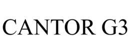 CANTOR G3 trademark