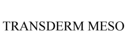 TRANSDERM MESO trademark