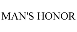 MAN'S HONOR trademark