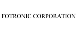 FOTRONIC CORPORATION trademark