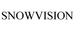 SNOWVISION trademark