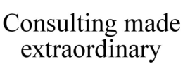 CONSULTING MADE EXTRAORDINARY trademark