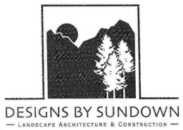 DESIGNS BY SUNDOWN - LANDSCAPE ARCHITECTURE & CONSTRUCTION - trademark