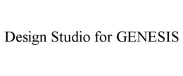 DESIGN STUDIO FOR GENESIS trademark
