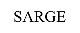 SARGE trademark