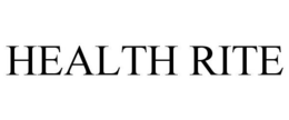 HEALTH RITE trademark