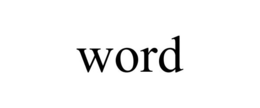 WORD trademark