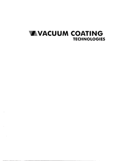 VACUUM COATING TECHNOLOGIES trademark