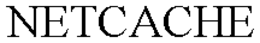 NETCACHE trademark
