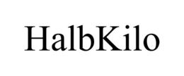 HALBKILO trademark