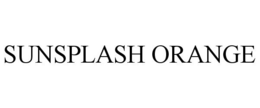 SUNSPLASH ORANGE trademark