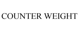 COUNTER WEIGHT trademark
