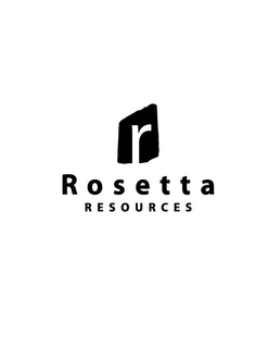 R ROSETTA RESOURCES trademark