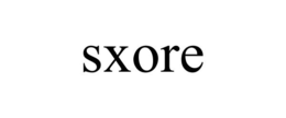 SXORE trademark