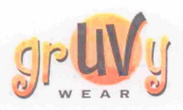 GRUVY WEAR trademark