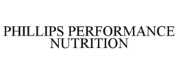 PHILLIPS PERFORMANCE NUTRITION trademark