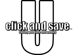 U CLICK AND SAVE SAVING YOU TIME AND MONEY trademark