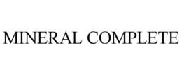 MINERAL COMPLETE trademark