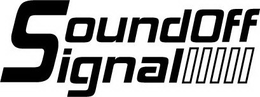 SOUNDOFF SIGNAL trademark