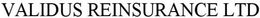 VALIDUS REINSURANCE LTD trademark