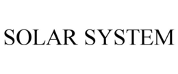 SOLAR SYSTEM trademark