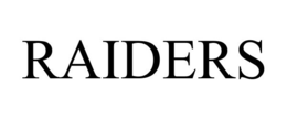 RAIDERS trademark