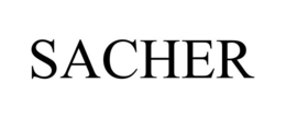SACHER trademark