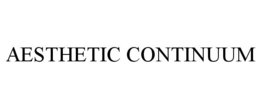 AESTHETIC CONTINUUM trademark