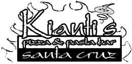 KIANTI'S PIZZA & PASTA BAR SANTA CRUZ trademark