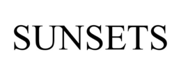 SUNSETS trademark