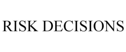 RISK DECISIONS trademark