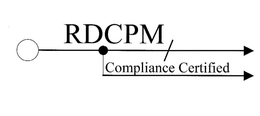 RDCPM COMPLIANCE CERTIFIED trademark