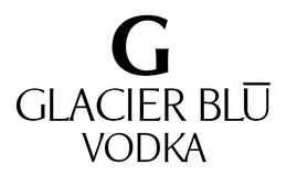 G GLACIER BLU VODKA trademark