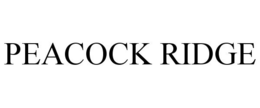 PEACOCK RIDGE trademark
