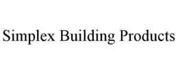 SIMPLEX BUILDING PRODUCTS trademark