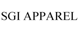 SGI APPAREL trademark