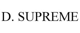 D. SUPREME trademark
