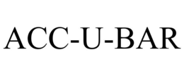ACC-U-BAR trademark