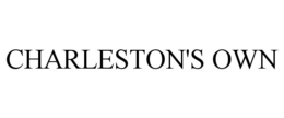 CHARLESTON'S OWN trademark