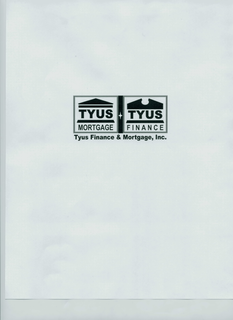 TYUS FINANCE & MORTGAGE, INC. trademark
