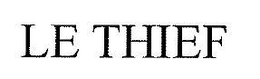 LE THIEF trademark