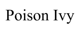 POISON IVY trademark