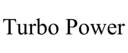 TURBO POWER trademark
