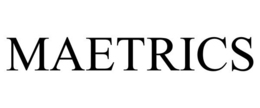 MAETRICS trademark