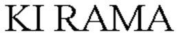 KI RAMA trademark